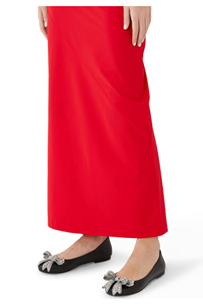 Kurt Geiger Şık Bow Balerin Düz Ayakkabılar - Siyah