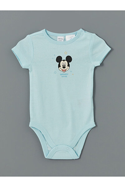 LC Waikiki LCWK Mickey Mouse Baskılı Erkek Bebek Çıtçıtlı Body 2'li