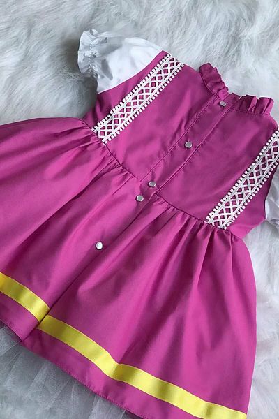 Bertuğ Bebek Rochie Mov Design Costum Bebeluş Fetă Masha