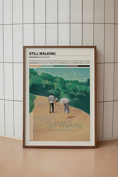 House Gorgeous Poster fără cadru cu design de film Still Walking