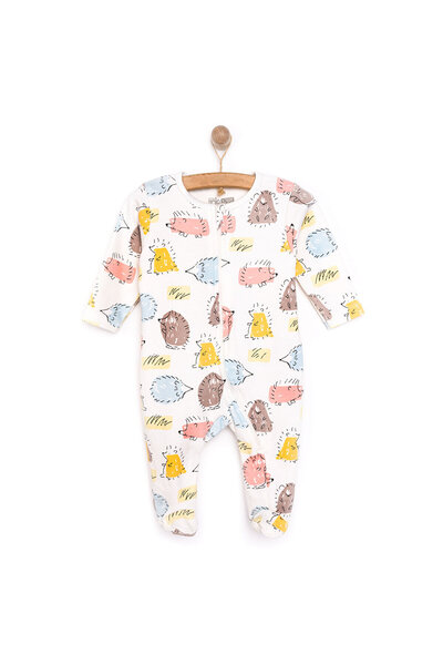 ebebek Hello Baby HelloBaby Yenidoğan Unisex Patikli Tulum Unisex