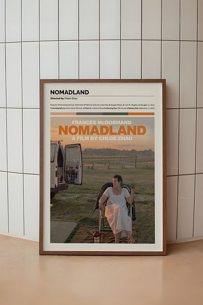 House Gorgeous Nomadland Movie Design Unframed Poster