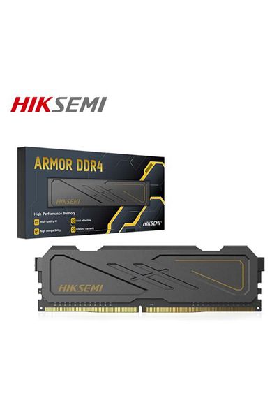Hiksemi ذاكرة الوصول العشوائي للألعاب Armor Black سعة 16 جيجابايت DDR4 بسرعة 3600 ميجا هرتز