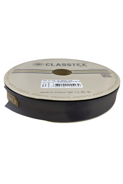 CLASSTEX Памучна лента с наклонен край 2 см, 25 метра