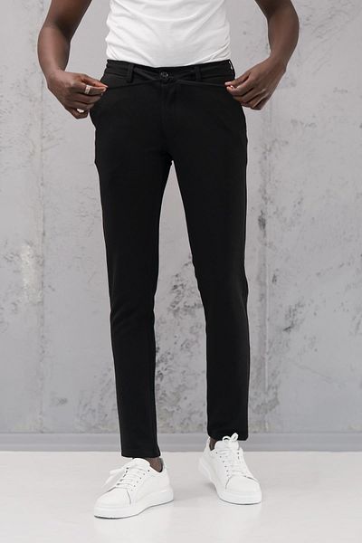 NOTRA Slimfit Dobby Full Lycra Ελαστική μέση ελαστική καλοκαιρινή παντελόνι Jogger