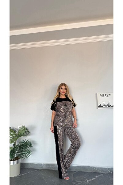 Bella Belluci Stylish Leopard Suit