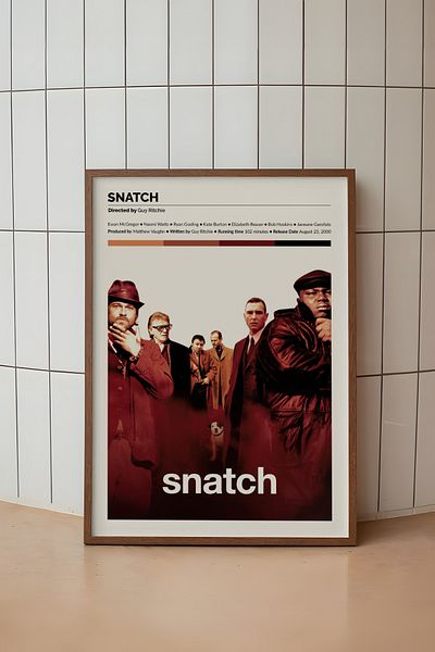 House Gorgeous Poster fără rame cu design de film Snatch
