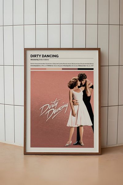 House Gorgeous Poster fără încadrare cu design de film Dirty Dancing