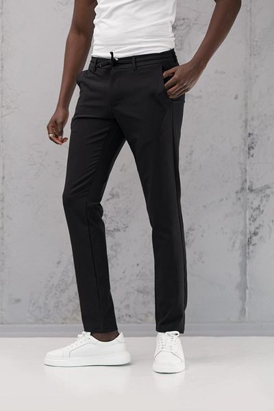 NOTRA Slimfit Full Lycra Ελαστική Ζώνη Καλοκαιρινό Jogger Παντελόνι