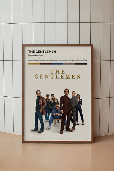 House Gorgeous Poster fără rame cu design de film The Gentlemen