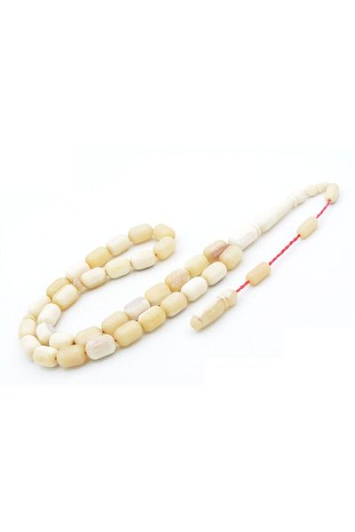 Murty99 Systemed Barrel Cut Large Size Whale Bone Rosary