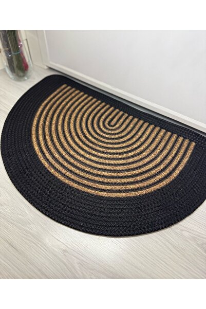 Sarda Design Yarım ay kapı önü  pasapası  1 adet kahve siyah