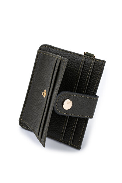 minebag Штучна шкіра Жіночий гаманець Хакі Mn100