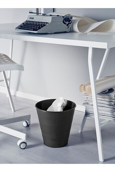 Generic Waste container, black, 10 l