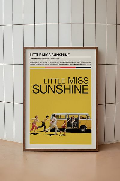House Gorgeous Little Miss Sunshine Movie Design Unframed Poster