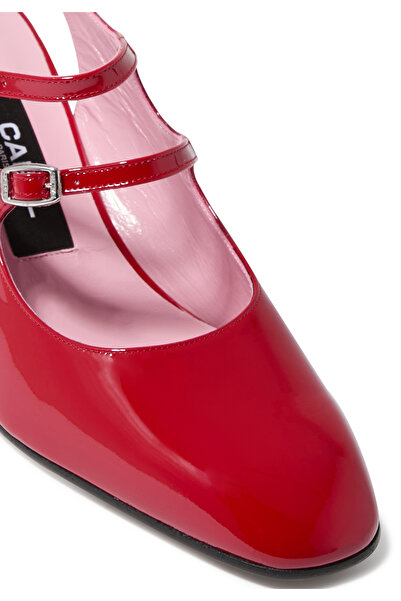 CAREL Banana Deri Slingback Mary Jane Ayakkabıları
