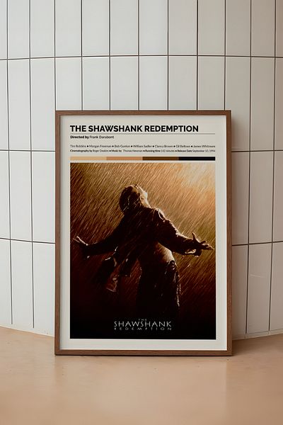 House Gorgeous Poster fără cadru cu design de film Shawshank Redemption