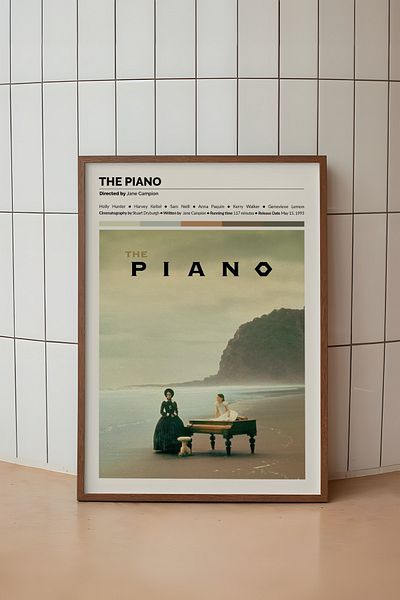 House Gorgeous Poster fără încadrare cu design de film The Piano