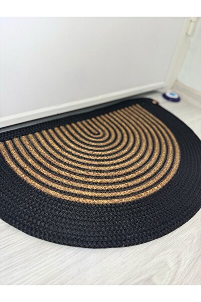 Sarda Design Yarım ay kapı önü  pasapası  1 adet kahve siyah