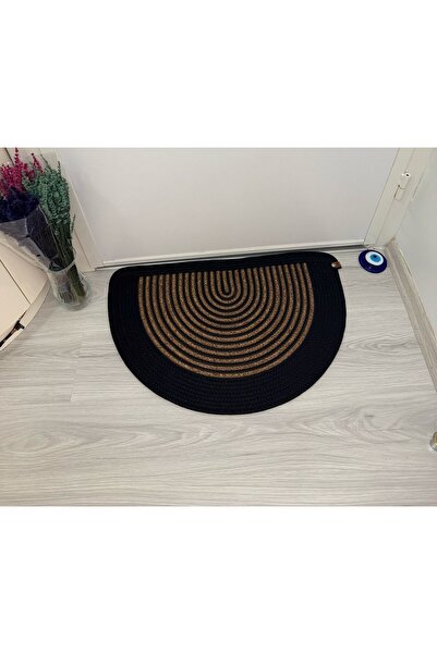 Sarda Design Yarım ay kapı önü  pasapası  1 adet kahve siyah