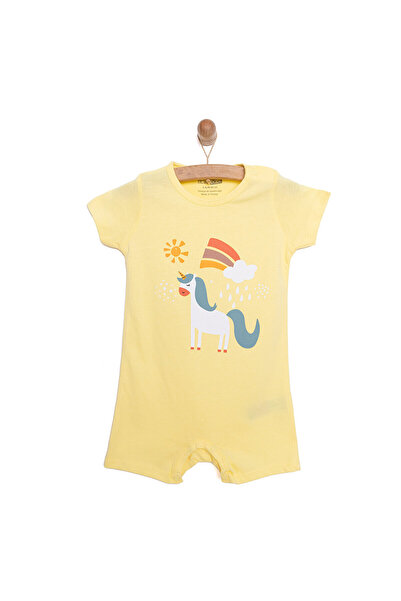 ebebek Hello Baby HelloBaby Kız Kısa Tulum Kız Bebek