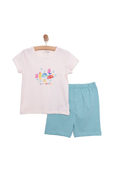 ebebek Hello Baby HelloBaby Kız Kısa Kol Pijama Takımı Kız Bebek