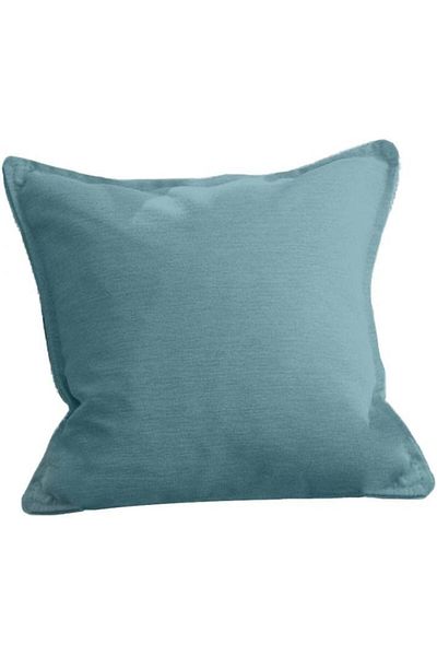 erorex Linen Square Decorative Cushion Microfiber Filler 45*45 Light Blue Am.102060400271 Pen