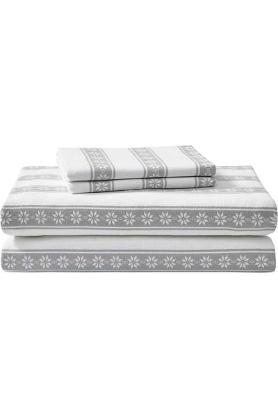 erorex King Sheet Set Warm Breathable Cotton Flannel Bedding With Deep Pockets Brushed For Extra Softness
