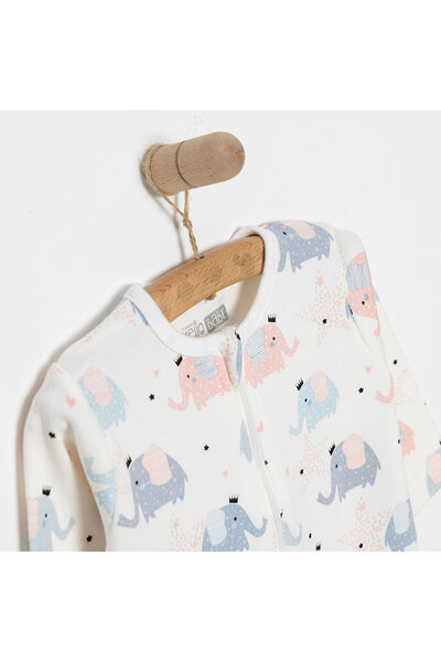 ebebek Hello Baby HelloBaby Yenidoğan Kız  Patikli Tulum Kız Bebek