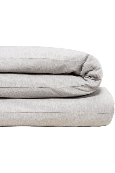 erorex Home Modern Cotton Body Duvet Cover Twin Grey