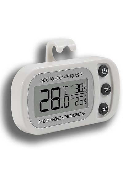 erorex Waterproof Refrigerator Fridge Thermometer Digital Freezer Room Thermometer Max Min Record Function