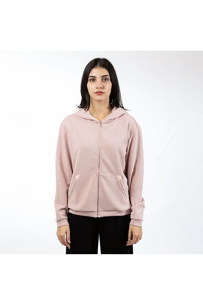 EA7 Emporio Armani Hanorac EMPORIO ARMANI EA7 pentru femei TRAIN PRECIOUS W HOODIE FZ - 6RTM20TJDCZ01418