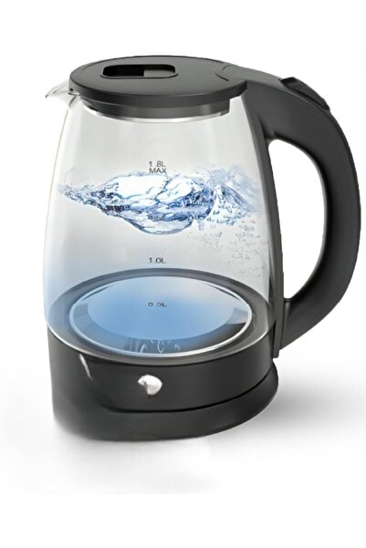 erorex غلاية كهربائية زجاجية Dx2006 سعة 1.8 لتر، 1500 واط، غليان سريع لمدة 6 ...