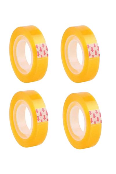 Limmy Transparent Money Tape 30 Meters Selobant Tape - 4 Pieces