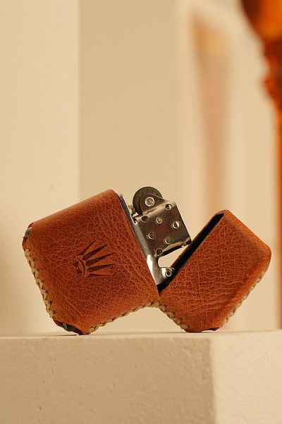 WATCHOFROYAL Genuine Leather Tiguan Tan Lighter