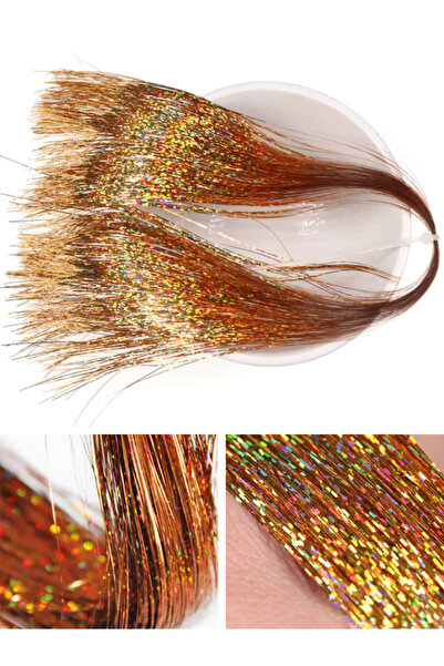 ea genset Çapari Simi Lazer Hologram Bakır Renk Poşet Sim 36 Metre