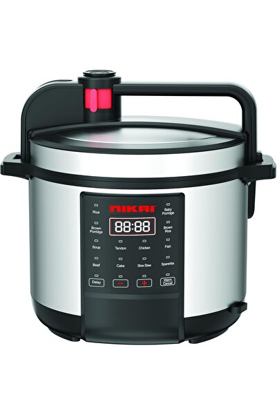 erorex 6 Liter Digital Electric Multi-Pressure Cooker, Aluminum Cooking Pot Nonstick Coating, Keep Warm