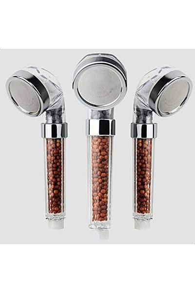 erorex Healthy 4In1 Germanium Fir Ion Shower Head Filter Water Ionizer Removes Chlorine Pack Of 3 Pcs