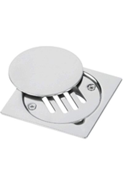 erorex Floor Drain With Screwed Gate Outlet And Cover Plate.Vertical 103Mm