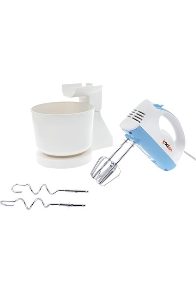 erorex Hand Mixer With Bowl, 150W, White And Black