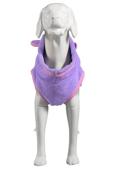 oyapet Summer ®   Natural Bamboo Super Water Absorbent Luxury Towel Adjustable Waist Bathrobe for Small and Large Breed