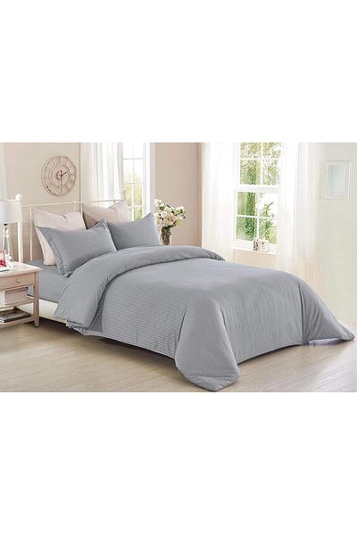 erorex Hotel 6 Pcs Stripe Comforter Set
