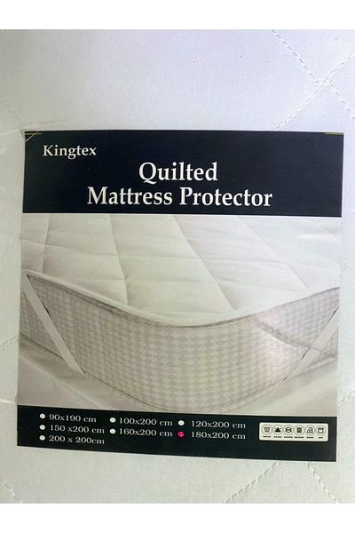 erorex Mpq11111.04 Quilted Mattress Protector 160 X 200Cm White