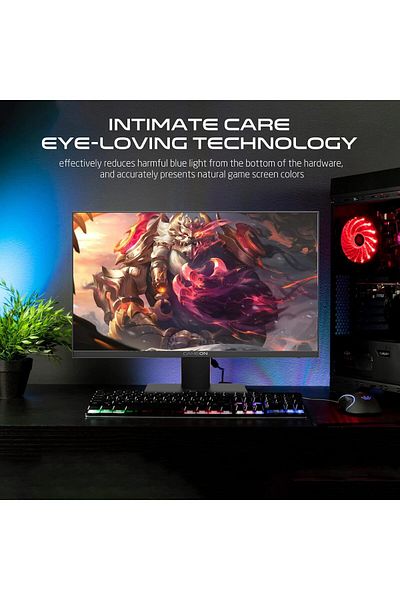 GAMEON GAMEON GOB22FHD75VA 22" FHD, 75 Hz, VA, Flat Gaming Monitor Fixed Stand