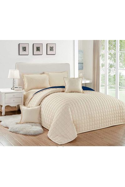 erorex Compressed Comforter Two Sided Color Set 4 Pieces By Off White Single Size No.02