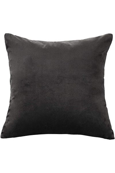 erorex Velvet Decorative Solid Filled Cushion Dark Grey 45X 45Cm Am. Dc8025102570370 Pen