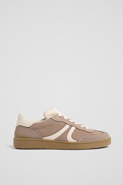 Stradivarius Casual Leather Sneakers