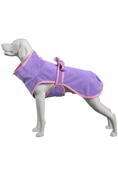 oyapet Summer ®   Natural Bamboo Super Water Absorbent Luxury Towel Adjustable Waist Bathrobe for Small and Large Breed
