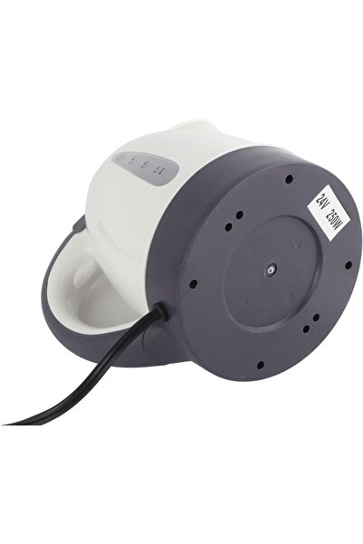 erorex Portable Travel Electric Kettle for Car, Truck, or Bus - 1L Capacity, 250W Power, White/Grey | Kettle with Lighter