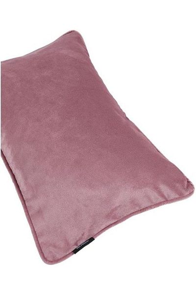 erorex Velvet Plain Matt Decorative Cushion Poly Filled 50X30 Cm Rose Pink Am.88800503023 Kun